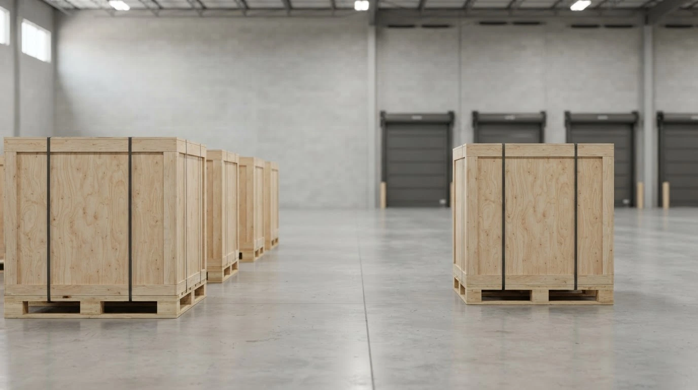 Matching palletized freight arranged as a recurring group and a single shipment for an LTL pricing comparison.