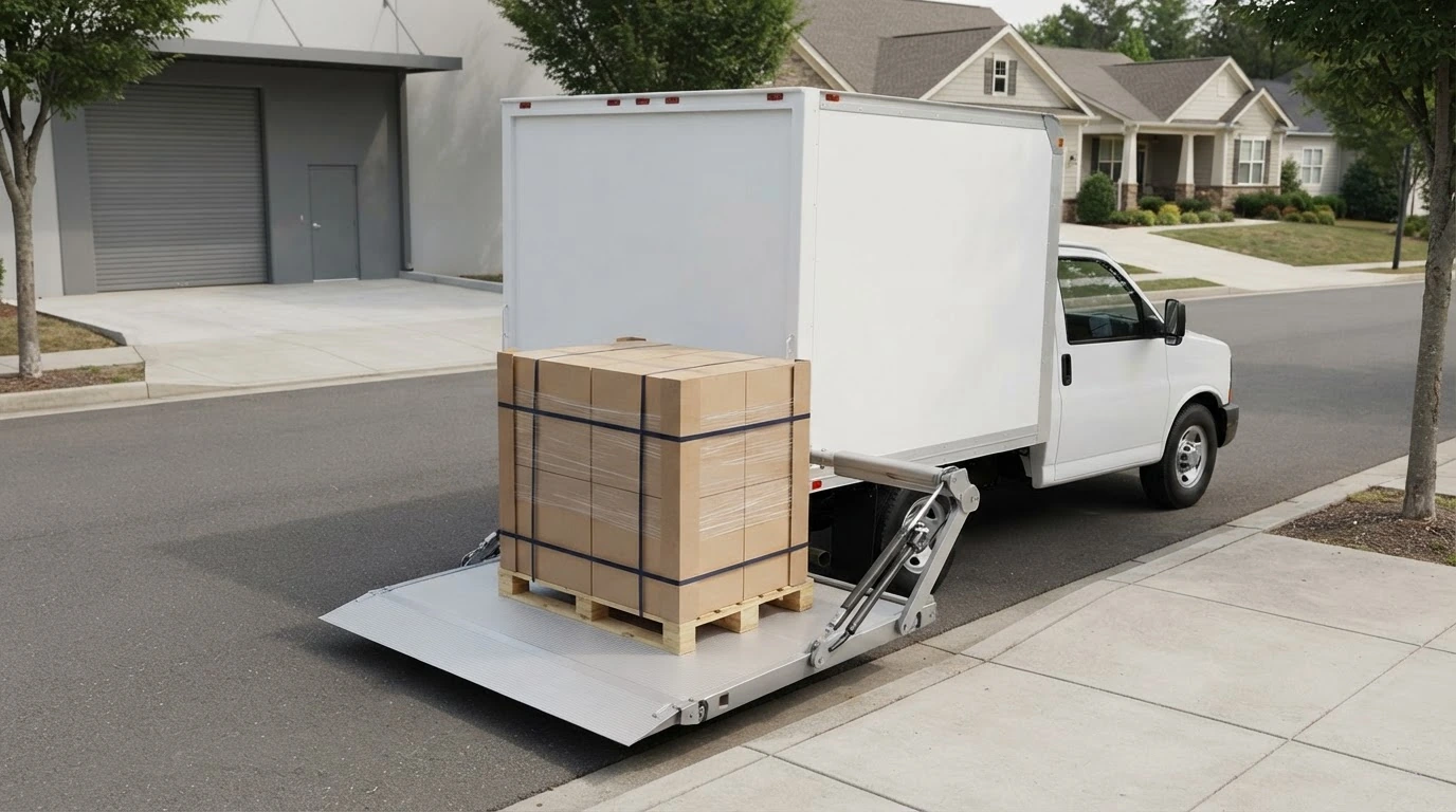 Freight shipping preparation for residential vs commercial freight delivery